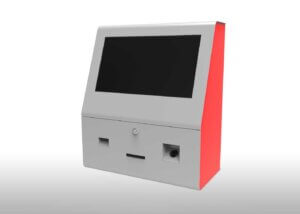 Terminal de autogestión para pared