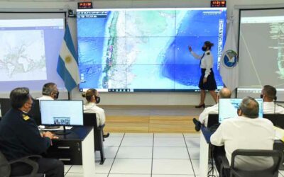 Central de operaciones de la Armada Argentina renovada por EXO