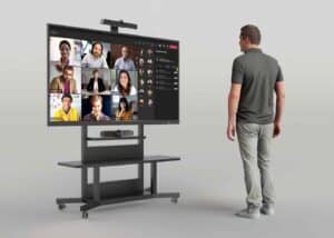 Soporte EXO para tv monitor pantalla interactiva Multi Stand Móvil TV6585