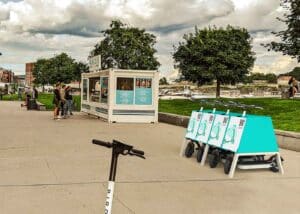 Módulo de estacionamiento de carga eléctrico EXO
