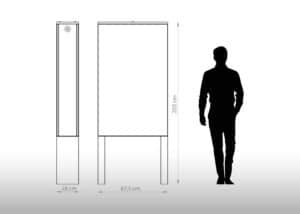 Terminal T55 Lite para cartelería digital interactiva