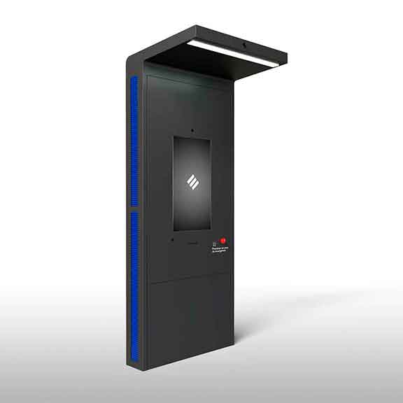 Terminal de Autogestión, Seguridad y Monitoreo instalada en la Provincia de San Luis. Terminal de Autogestión, Seguridad y Monitoreo instalada en la Provincia de San Luis.