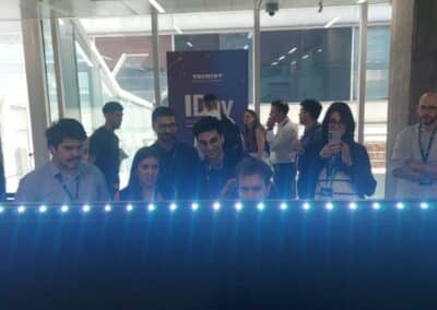 Simulador de Excavadora Hidráulica (SIMEX) presentado por EXO en el Innovation Day 2024.