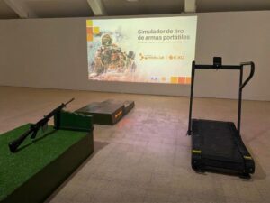 Simulador de Tirco con Armas Portatiles para el Ejercito Argentino