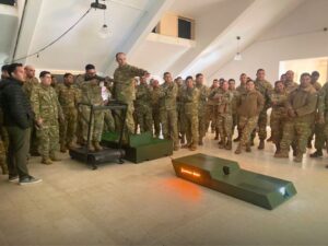 Simulador de Tirco con Armas Portatiles para el Ejercito Argentino