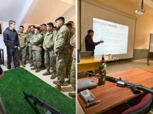 Simulador de Tirco con Armas Portatiles para el Ejercito Argentino