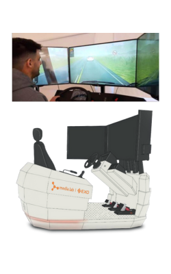 Simulador de manejo medialab exo