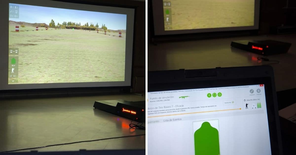 SIMTAP Simulador de Tiro de Armas Portátiles