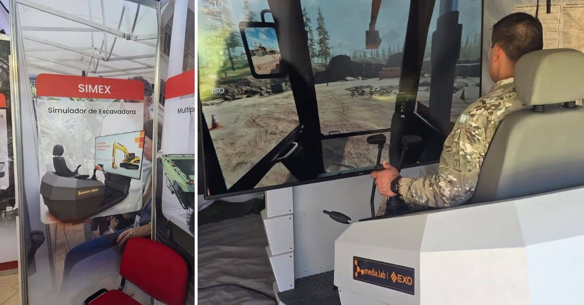 SIMEX Simulador Excavadora