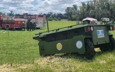 EXO presentó su UGV Multipropósito en el 5to Simposio de Unificación de Criterios de Emergencias y Desastres 2025