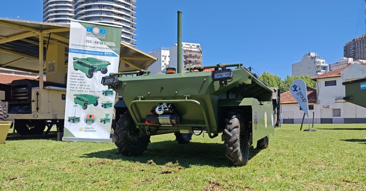 UGV – Vehículo Multipropósito EXO (2)