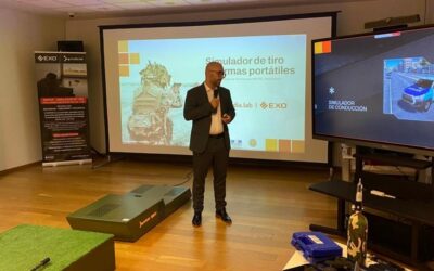 Presentación del Sistema de Simulación de Armas Portátiles SETVi en la sede de EXO