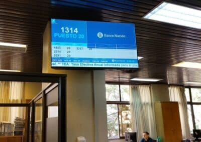 Sistema de atención y gestión de turnos sucursales Banco Nación